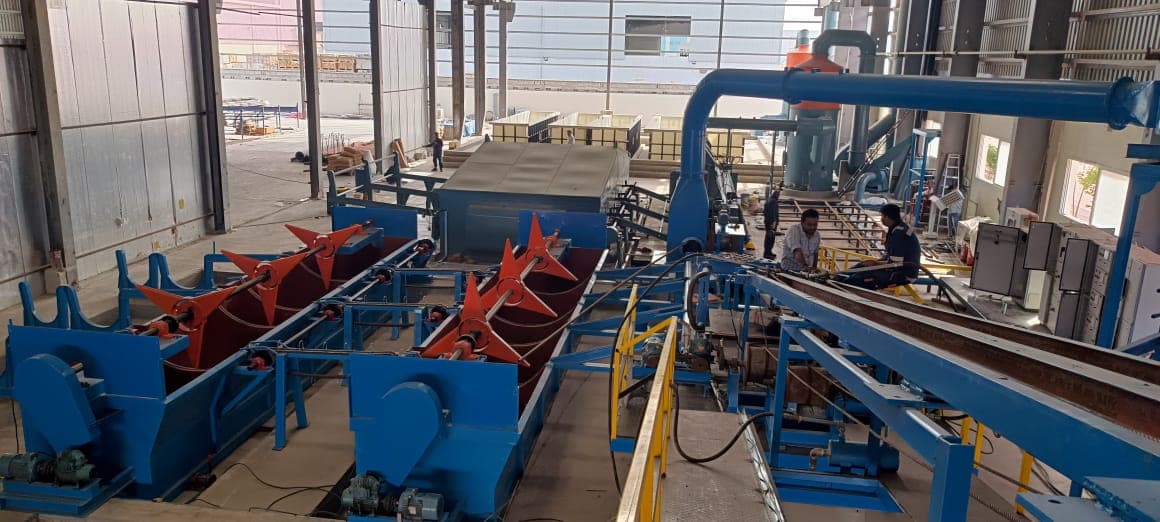 Hot-Dip Galvanizing Plant manufactured and commissioned by Dadhivala Iron Craft India