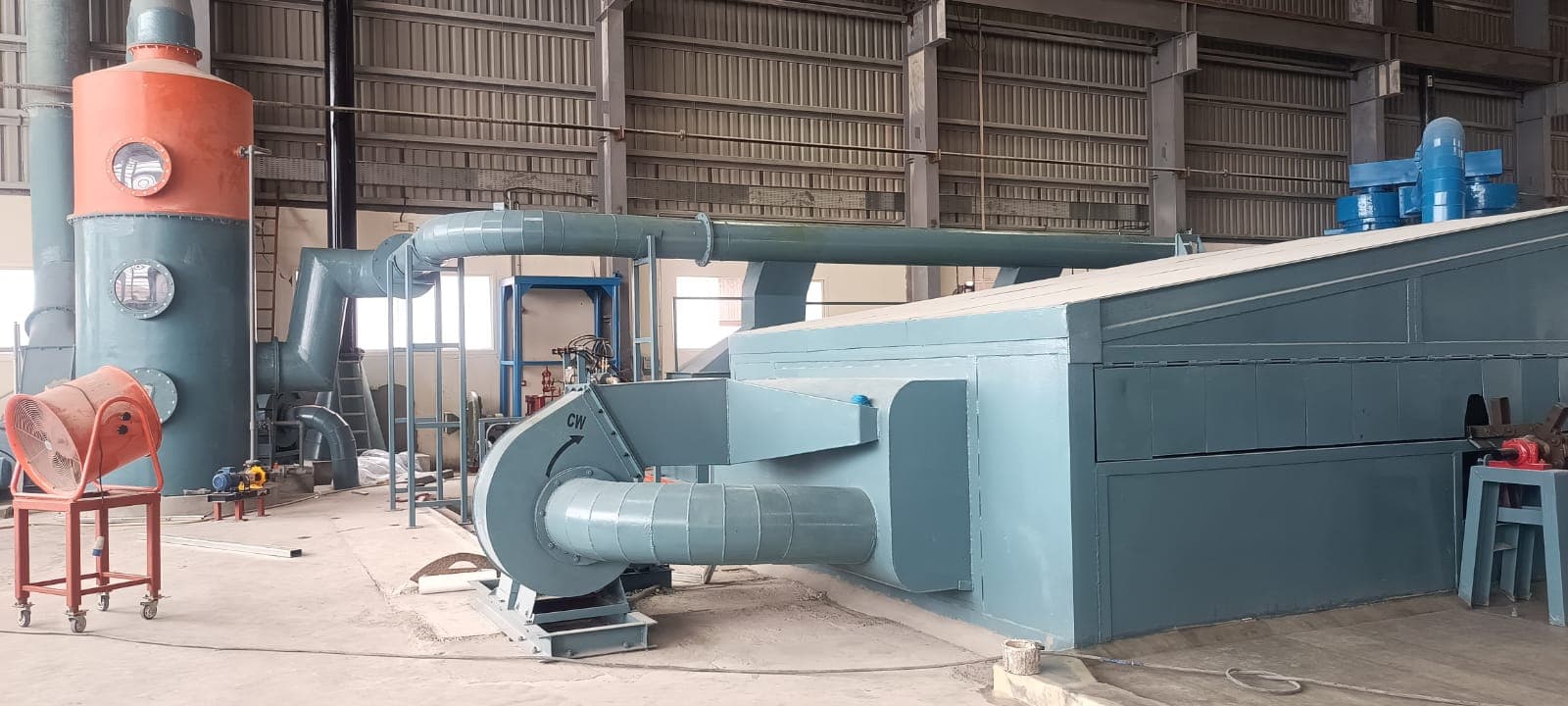 Pipe Galvanizing Plant manufactured by Dadhivala Iron Craft India