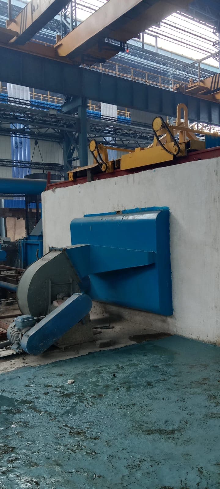 Pole & Post Galvanizing Plant manufactured and commissioned by Dadhivala Iron Craft India