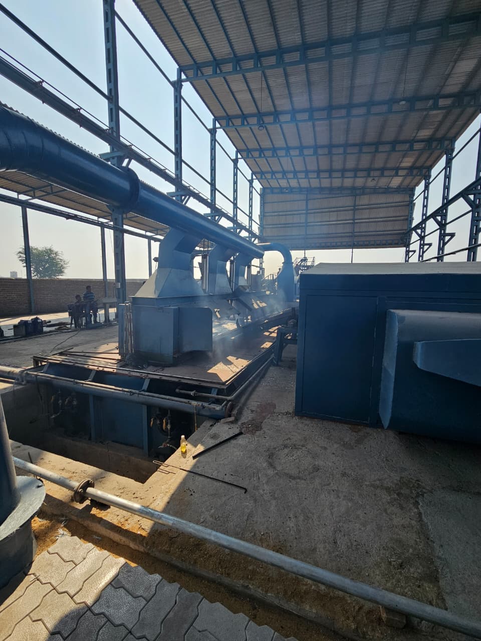 W-Beam / Thrie-Beam Galvanizing Plant manufactured by Dadhivala Iron Craft India