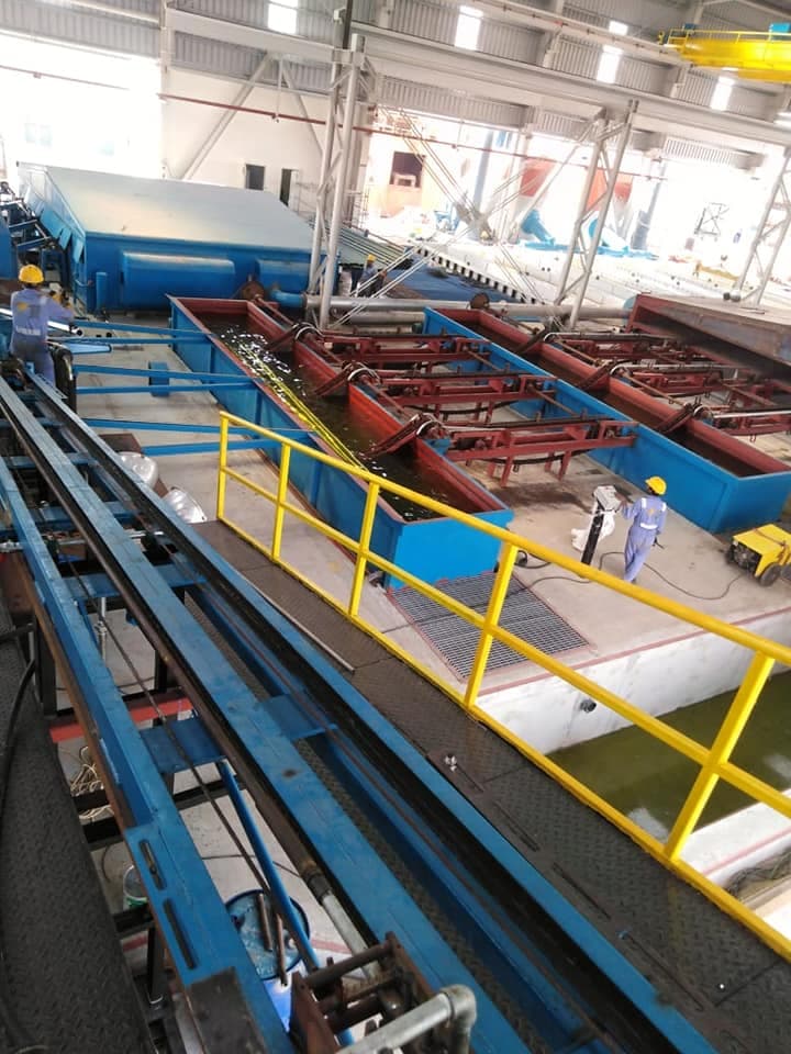Solar Structure Galvanizing Plant manufactured by Dadhivala Iron Craft India