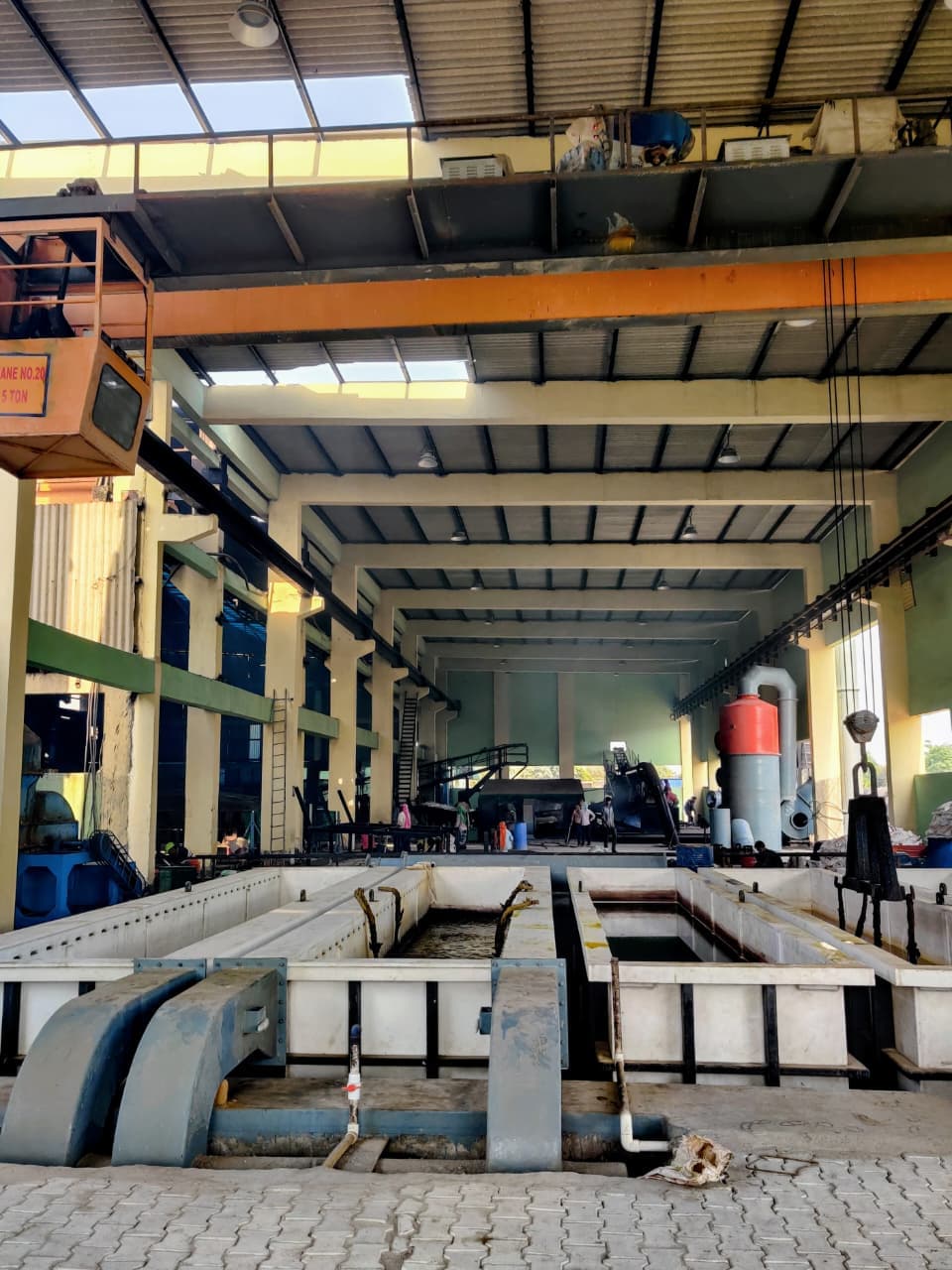 Structure Galvanizing Plant manufactured by Dadhivala Iron Craft India
