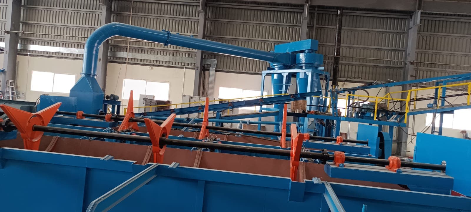 Tube Galvanizing Plant manufactured and commissioned by Dadhivala Iron Craft India