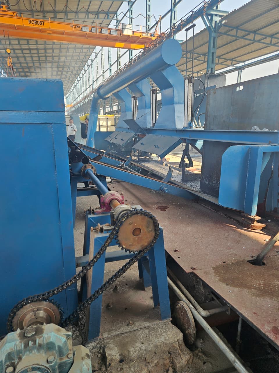 Tube Galvanizing Plant manufactured and commissioned by Dadhivala Iron Craft India