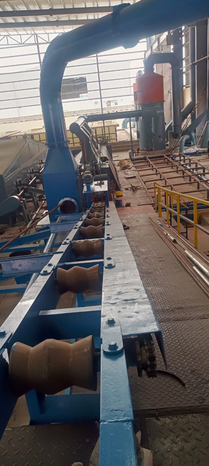 Tube Galvanizing Plant manufactured by Dadhivala Iron Craft India