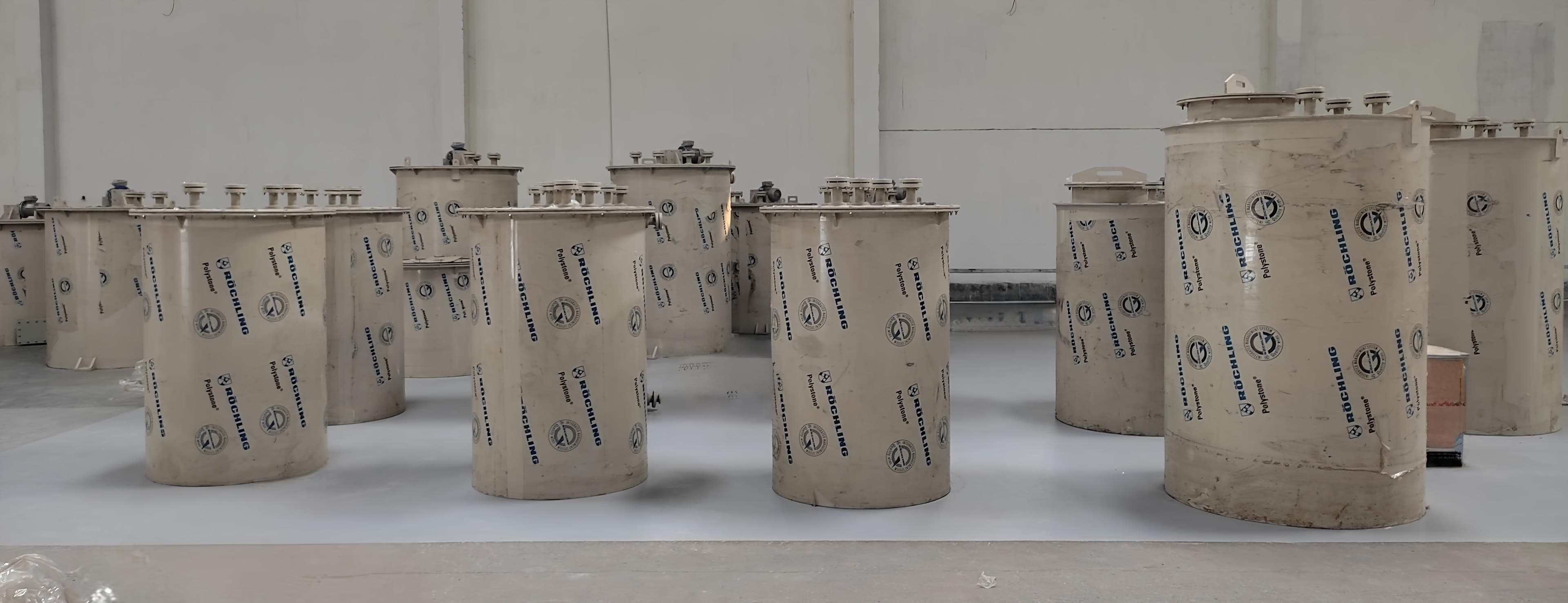 Acid Storage Tanks manufactured by Dadhivala Iron Craft India