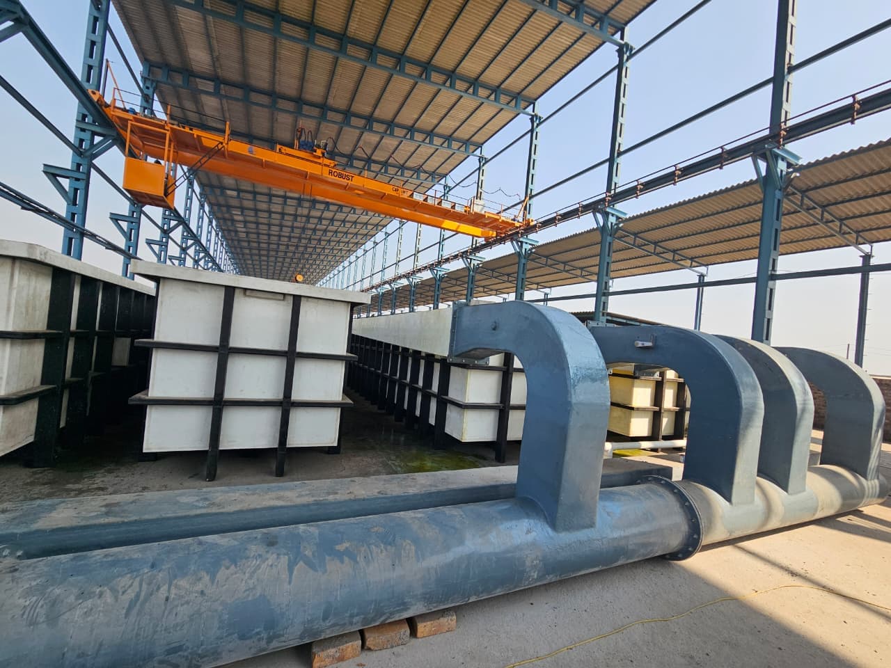 Pickling Unit Tanks manufactured by Dadhivala Iron Craft India